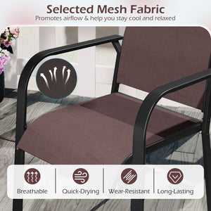 Inclined backrest for a naturally relaxed sitting posture<br>Wide seat for improved comfort and support<br>Supportive armrests to reduce arm and shoulder fatigue<br>Breathable mesh fabric for better airflow in warm weather<br>Wear-resistant material for l