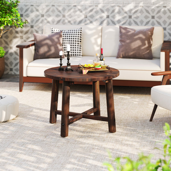 Made of solid wood material  including pine wood and fir wood<br>Wood carbonization process enhances wood's longevity and wear resistance<br>Carefully painted surface makes the wood enduring and easy to maintain<br>Designed with dual hidden crossbars that