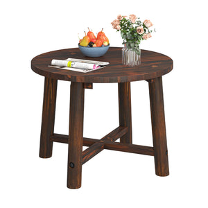 Made of solid wood material  including pine wood and fir wood<br>Wood carbonization process enhances wood's longevity and wear resistance<br>Carefully painted surface makes the wood enduring and easy to maintain<br>Designed with dual hidden crossbars that
