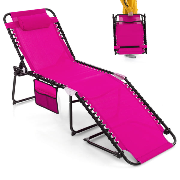 The backrest can be adjusted in 4 positions and the footrest in 2 positions<br>Multiple lounge modes: Sit-up Mode  Recline Mode  Flat-down Mode<br>Comes with a removable headrest to relax your head and neck<br>Made of premium fabric  breathable  skin-frie