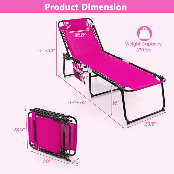 The backrest can be adjusted in 4 positions and the footrest in 2 positions<br>Multiple lounge modes: Sit-up Mode  Recline Mode  Flat-down Mode<br>Comes with a removable headrest to relax your head and neck<br>Made of premium fabric  breathable  skin-frie