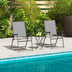 Sturdy and anti-rust metal frame for 330 lbs weight capacity<br>Non-slip foot pads for extra stability and floor protection<br>Folding design for easy storage and space-saving<br>Hassle-free to move as well thanks to the portable design<br>Keep them stabl