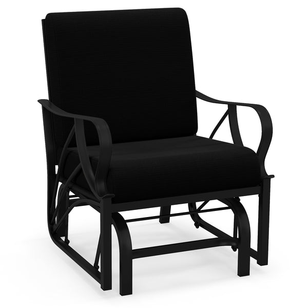 Relaxing and comfortable seat with a soft cushion<br>Sturdy and durable metal frame with waterproof surface<br>Stylish design that complements any outdoor space<br>Ergonomic armrests and backrest for added comfort and support <br>Lightweight and easy to m