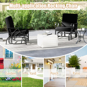 Relaxing and comfortable seat with a soft cushion<br>Sturdy and durable metal frame with waterproof surface<br>Stylish design that complements any outdoor space<br>Ergonomic armrests and backrest for added comfort and support <br>Lightweight and easy to m