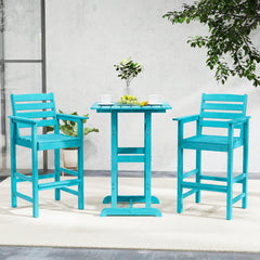 Made of high-quality HDPE for prolonged service life<br>Reinforced crossbars for added stability<br>Stainless steel screws for firm connection and longer using time<br>Cozy to sit with inclined backrest  wide armrests and footrest<br>Slatted seat is breat