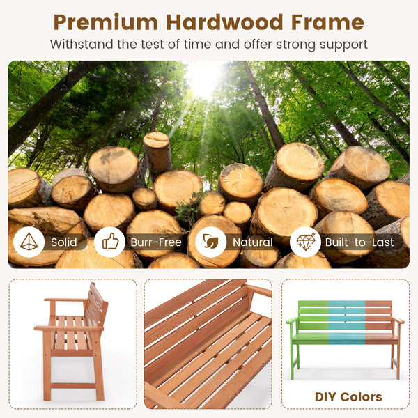 Premium solid wood construction for long-lasting durability<br>Burr-free and natural wood structure for an authentic look.<br>102Â° inclined backrest relieves fatigue and stress<br>Wide armrests for added comfort and relaxation<br>Breathable slatted desig