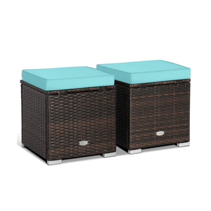 Can be used as a storage box  a footstool  a side table or an additional seat<br>Ample storage space inside offers more convenience<br>Soft seat cushions bring you optimal comfort<br>Smooth zippers make the cushion cover easy to remove and wash<br>Stable 