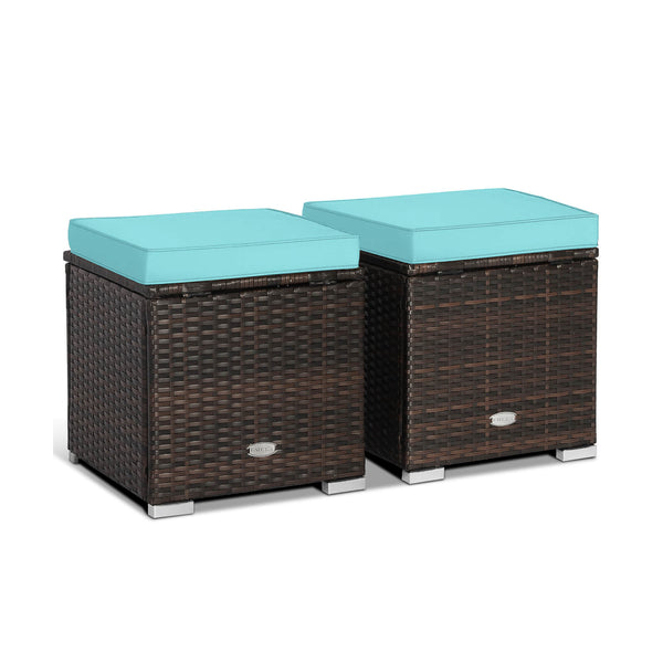 Can be used as a storage box  a footstool  a side table or an additional seat<br>Ample storage space inside offers more convenience<br>Soft seat cushions bring you optimal comfort<br>Smooth zippers make the cushion cover easy to remove and wash<br>Stable 