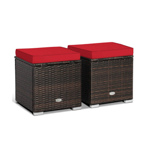 Can be used as a storage box  a footstool  a side table or an additional seat<br>Ample storage space inside offers more convenience<br>Soft seat cushions bring you optimal comfort<br>Smooth zippers make the cushion cover easy to remove and wash<br>Stable 