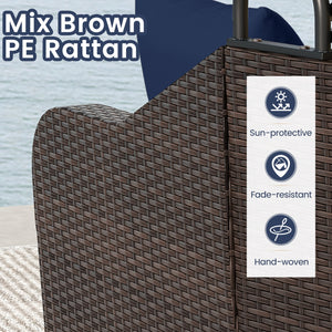 Meet your different needs with a retractable canopy<br>Allow you to relax in cool comfort with a cozy shade<br>Get the perfect summer tan by soaking up the sun<br>Secure the canopy in place thanks to the fixing ties<br>High-quality gas strut for smooth op