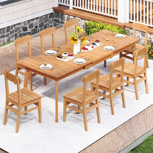 Crafted from high-quality teak wood for enduring use<br>Non-slip footpads enhance the stability<br>Reinforced crossbars strengthen the overall structure<br>Ergonomic curved backrest for more comfort<br>Natural and stylish look for more elegance<br>Ideal f