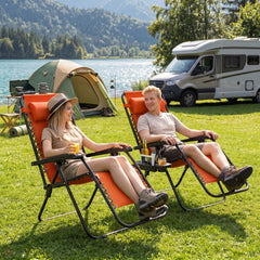 160Â° zero-gravity recline helps ease pressure for deeper relaxation<br>Secure locking mechanism for worry-free lounging<br>Breathable quick-dry fabric ensure long-lasting comfort and outdoor durability<br>Adjustable pillow works for head or lower-back su