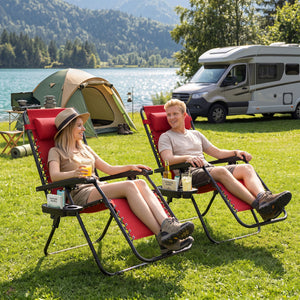 160Â° zero-gravity recline helps ease pressure for deeper relaxation<br>Secure locking mechanism for worry-free lounging<br>Breathable quick-dry fabric ensure long-lasting comfort and outdoor durability<br>Adjustable pillow works for head or lower-back su