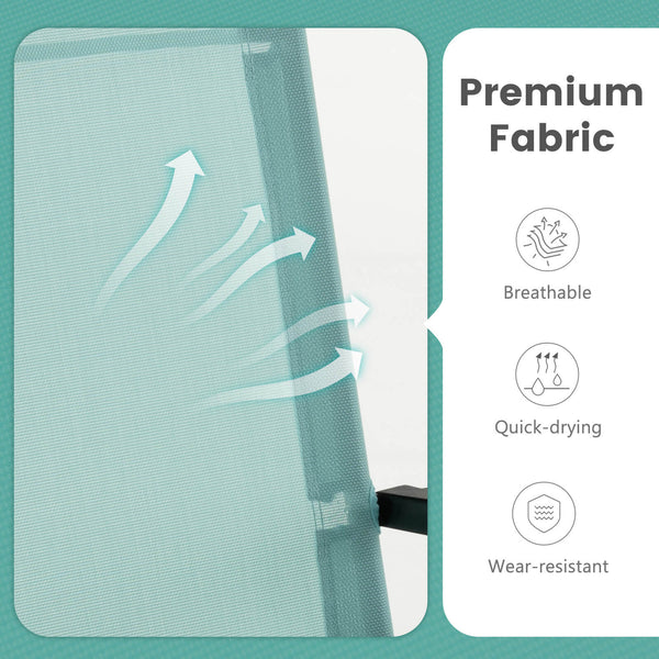Hold up to 330 lbs max load with the support of sturdy and anti-rust metal frame<br>Add extra stability while protecting the floor thanks to anti-slip foot pads<br>Save your outdoor space with folding design<br>Allow you to carry them with ease because of