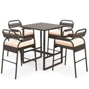 high-density fillings ensuring comfort during extended seating periods<br>breathable and fade-resistant PE rattan material for long-lasting elegance<br>Sturdy metal pipes provide durability and reliability for long-term use<br>Enhanced stability is guaran
