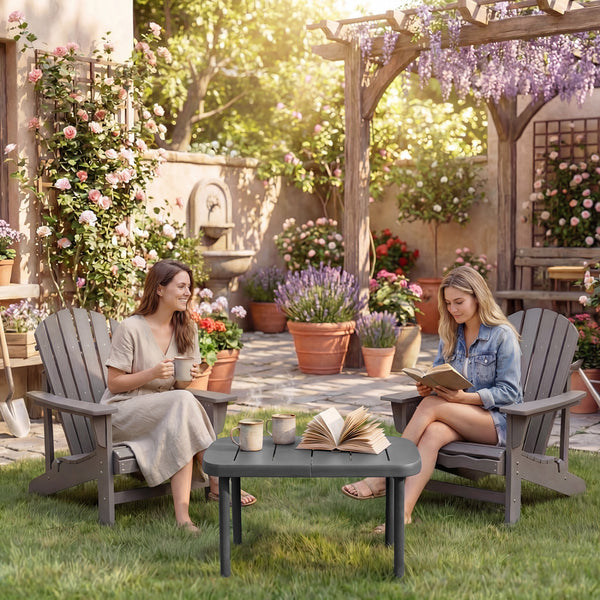 High-quality aluminum alloy support rods provide reliable support for placed items<br>Spacious tabletop keeps your belongings organized and within easy reach<br>Provide space for the beverage  snack  magazine  coffee cup and potted plant<br>Crafted from p