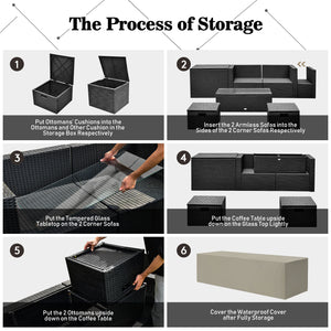 Deliver in 5 boxes  may arrive on the different days(White/Turquoise/Black)<br>Deliver in 4 boxes  may arrive on the different days(Gray/Red/Navy) <br>2 bags of screws are packed in the different boxes (1 bag of screws in the fire pit table box and anothe