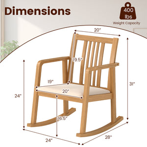 Built from solid rubber wood for excellent stability and durability<br>Comfy seat with soft linen fabric and high-density sponge padding<br>Curved armrests for natural arm positioning and added comfort<br>Ergonomically inclined backrest provides enhanced 