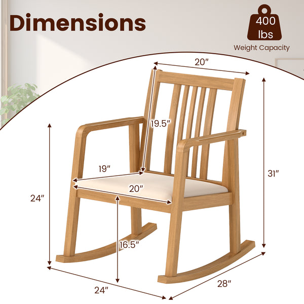 Built from solid rubber wood for excellent stability and durability<br>Comfy seat with soft linen fabric and high-density sponge padding<br>Curved armrests for natural arm positioning and added comfort<br>Ergonomically inclined backrest provides enhanced 