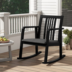 Built from solid rubber wood for excellent stability and durability<br>Comfy seat with soft linen fabric and high-density sponge padding<br>Curved armrests for natural arm positioning and added comfort<br>Ergonomically inclined backrest provides enhanced 
