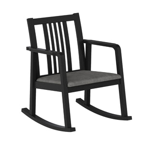 Built from solid rubber wood for excellent stability and durability<br>Comfy seat with soft linen fabric and high-density sponge padding<br>Curved armrests for natural arm positioning and added comfort<br>Ergonomically inclined backrest provides enhanced 