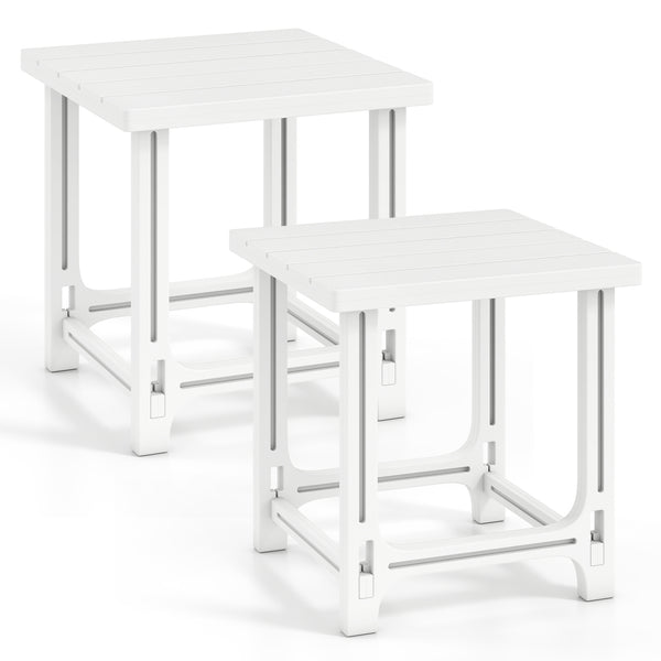 0-screw  snap-fit structure assembles in around 3 min<br>Wood-look texture offers style without extra upkeep<br>Perfect for outdoor and poolside use with all-weather HDPE material<br>Waterproof  fade-resistant and low-maintenance for year-round beauty<br>