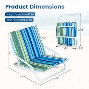 Soft sponge padding offers exceptional comfort for extended lounging<br>Breathable wear-resistant and tear-resistant fabric for lasting outdoor use<br>Easy folding design for compact storage and effortless transportation<br>Lightweight construction with 1
