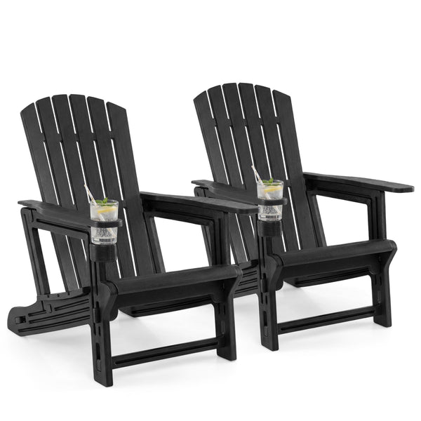 Premium HDPE material provides excellent weather resistance for long-term use<br>Realistic wood grain texture for a natural outdoor appearance<br>The reliable structure supports up to 330 lbs weight capacity<br>103Â° inclined backrest for enhanced support