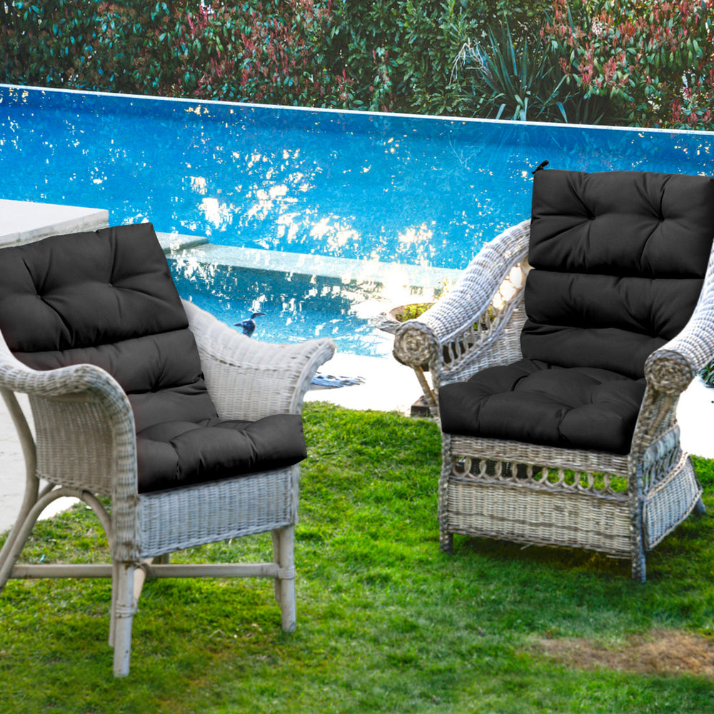 3-Position adjustable backrest for customizable height settings<br>Polyester fabric designed to resist wear and extend service life<br>Thick padding for a cozy and comfortable seating experience<br>Oil-resistant surface easing cleaning and maintenance<br>
