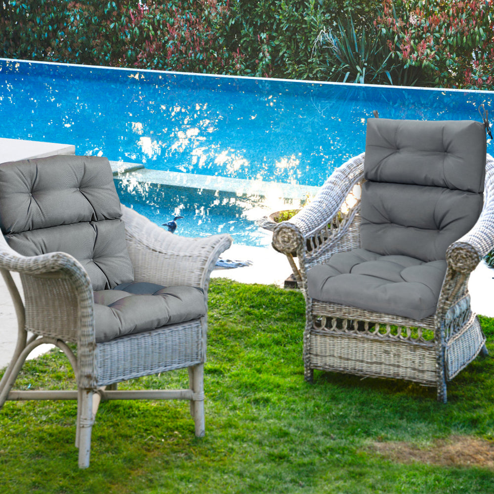 3-Position adjustable backrest for customizable height settings<br>Polyester fabric designed to resist wear and extend service life<br>Thick padding for a cozy and comfortable seating experience<br>Oil-resistant surface easing cleaning and maintenance<br>