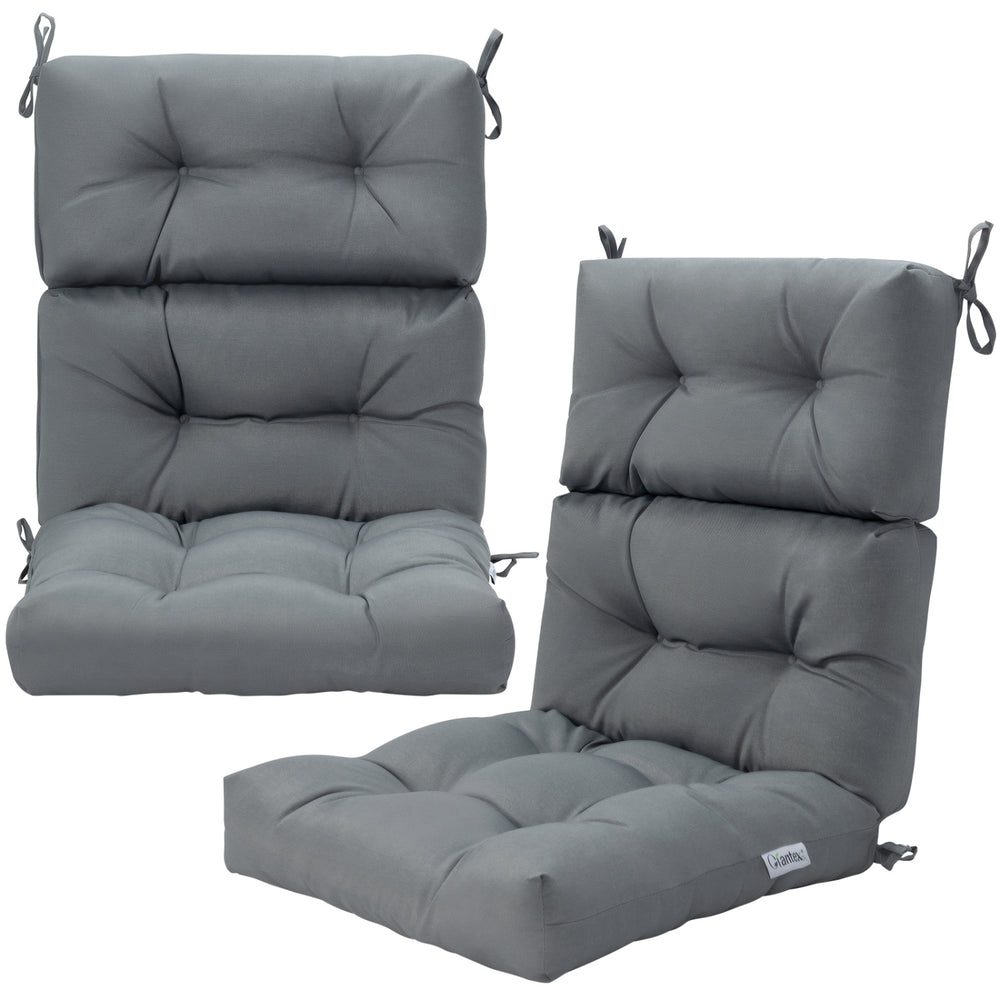 3-Position adjustable backrest for customizable height settings<br>Polyester fabric designed to resist wear and extend service life<br>Thick padding for a cozy and comfortable seating experience<br>Oil-resistant surface easing cleaning and maintenance<br>