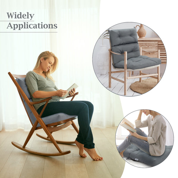 3-Position adjustable backrest for customizable height settings<br>Polyester fabric designed to resist wear and extend service life<br>Thick padding for a cozy and comfortable seating experience<br>Oil-resistant surface easing cleaning and maintenance<br>