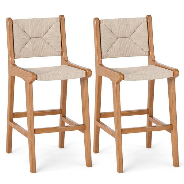 Designed for lasting outdoor appeal with hand-woven paper rope Designed for lasting outdoor appeal with hand-woven paper rope Provide a breathable seating experience for added comfort Its sun-protective feature ensures long-lasting performance Provide exc