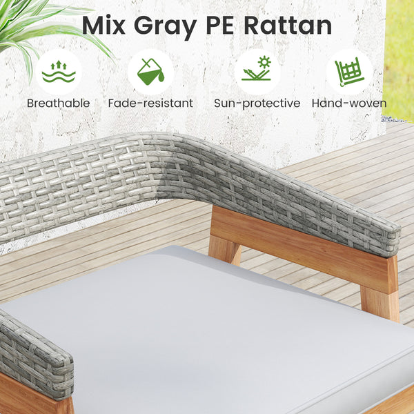 Ensure stable support while adding a natural beauty with solid acacia wood<br>Splinter-free surface for a smooth touch and safe usage<br>Each bar stool holds up to 400 lbs max load for reliable support<br>The adjustable foot pads add extra stability<br>Th