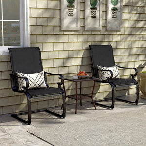 High-grade and cozy seat fabric for long-term use and reliable comfort<br>15Â° rocking motion offers enjoyment and relaxation <br>Wide and curved seat support the hips <br>High backrest and curved armrests for extra coziness<br>Sturdy back support for ext