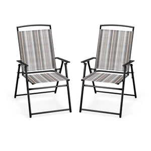 Foldable for simple and convenient storage<br>No assembly is required to save your time and effort<br>Fitted with quick drying surface for easy maintenance<br>The stable armrests offer robust support for your arms<br>Breathable fabric surface provides a c