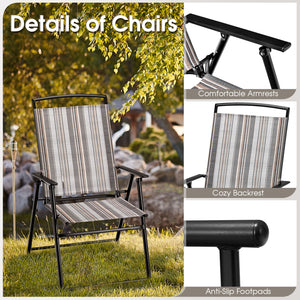 Foldable for simple and convenient storage<br>No assembly is required to save your time and effort<br>Fitted with quick drying surface for easy maintenance<br>The stable armrests offer robust support for your arms<br>Breathable fabric surface provides a c