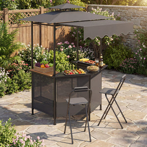 Ergonomic seat with wide surface for all-day sitting comfort Supportive relaxed footrests reduce leg fatigue during long gatherings Sturdy reinforced metal frame reliably supports up to 330 lbs/150 kg Anti-slip foot pads ensureÂ stability on grass  deck  