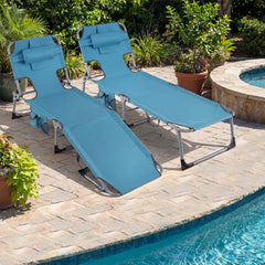 4-position adjustable back customized for different postures<br>2 footrest positions with flexible joints for more coziness<br>Built-in face hole and arm holes for face-down position<br>Removable head pillow enhances the comfort of lying<br>Folding chair 