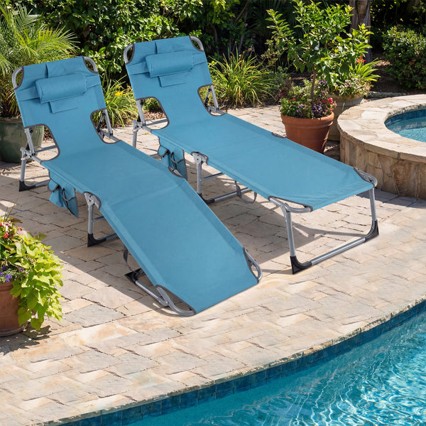 4-position adjustable back customized for different postures<br>2 footrest positions with flexible joints for more coziness<br>Built-in face hole and arm holes for face-down position<br>Removable head pillow enhances the comfort of lying<br>Folding chair 