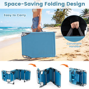 4-position adjustable back customized for different postures<br>2 footrest positions with flexible joints for more coziness<br>Built-in face hole and arm holes for face-down position<br>Removable head pillow enhances the comfort of lying<br>Folding chair 