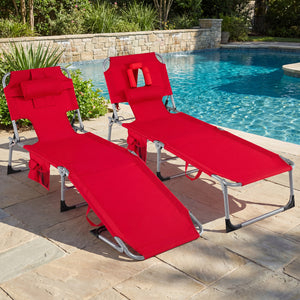 4-position adjustable back customized for different postures<br>2 footrest positions with flexible joints for more coziness<br>Built-in face hole and arm holes for face-down position<br>Removable head pillow enhances the comfort of lying<br>Folding chair 