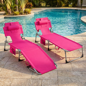 4-position adjustable back customized for different postures<br>2 footrest positions with flexible joints for more coziness<br>Built-in face hole and arm holes for face-down position<br>Removable head pillow enhances the comfort of lying<br>Folding chair 