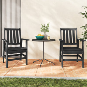 -Constructed of premium HDPE material that is easy-to-maintain and anti-cracking -Reclined high backrest helps you relax your body -Contoured seat provides support for your hips and thighs -Wide armrests allow you to comfortably rest your arms -Stainless 