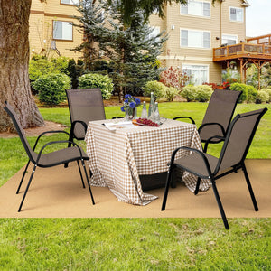 Stackable design for space-saving<br>Lightweight structure for easy movement<br>Fit your body curve perfectly with incline backrest and wide seat<br>Ergonomic armrest for arm relaxation<br>High-quality fabric for breathability and fast drying<br>Hold up t