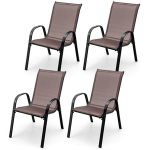 Stackable design for space-saving<br>Lightweight structure for easy movement<br>Fit your body curve perfectly with incline backrest and wide seat<br>Ergonomic armrest for arm relaxation<br>High-quality fabric for breathability and fast drying<br>Hold up t