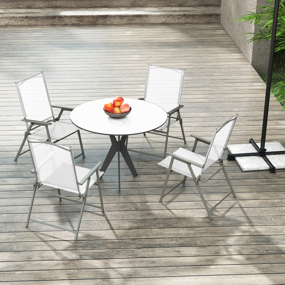 Sturdy and anti-rust metal frame for 330 lbs weight capacity<br>Non-slip foot pads for extra stability and floor protection<br>Folding design for easy storage and space-saving<br>Hassle-free to move as well thanks to the portable design<br>Keep them stabl
