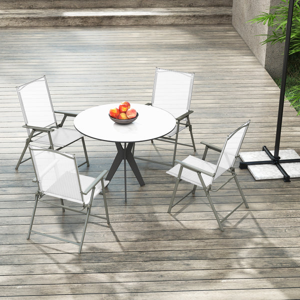 Sturdy and anti-rust metal frame for 330 lbs weight capacity<br>Non-slip foot pads for extra stability and floor protection<br>Folding design for easy storage and space-saving<br>Hassle-free to move as well thanks to the portable design<br>Keep them stabl