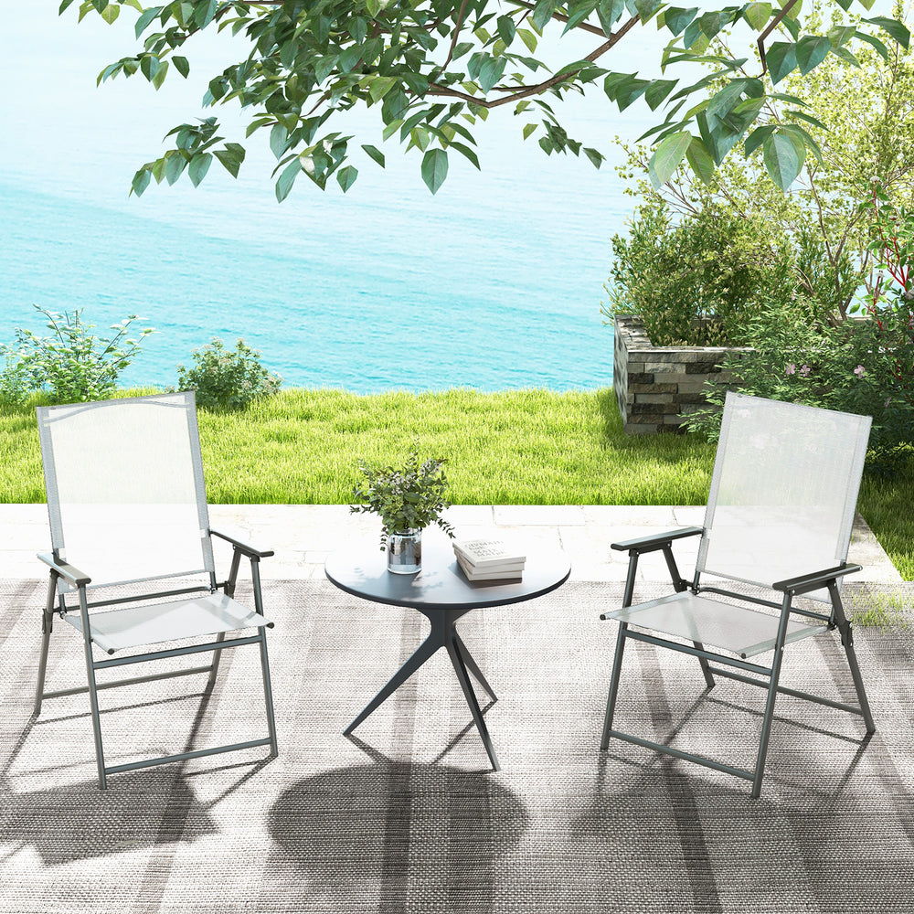 Sturdy and anti-rust metal frame for 330 lbs weight capacity<br>Non-slip foot pads for extra stability and floor protection<br>Folding design for easy storage and space-saving<br>Hassle-free to move as well thanks to the portable design<br>Keep them stabl