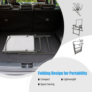 Sturdy and anti-rust metal frame for 330 lbs weight capacity<br>Non-slip foot pads for extra stability and floor protection<br>Folding design for easy storage and space-saving<br>Hassle-free to move as well thanks to the portable design<br>Keep them stabl
